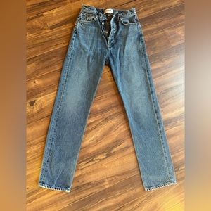 Agolde straight jeans size 24